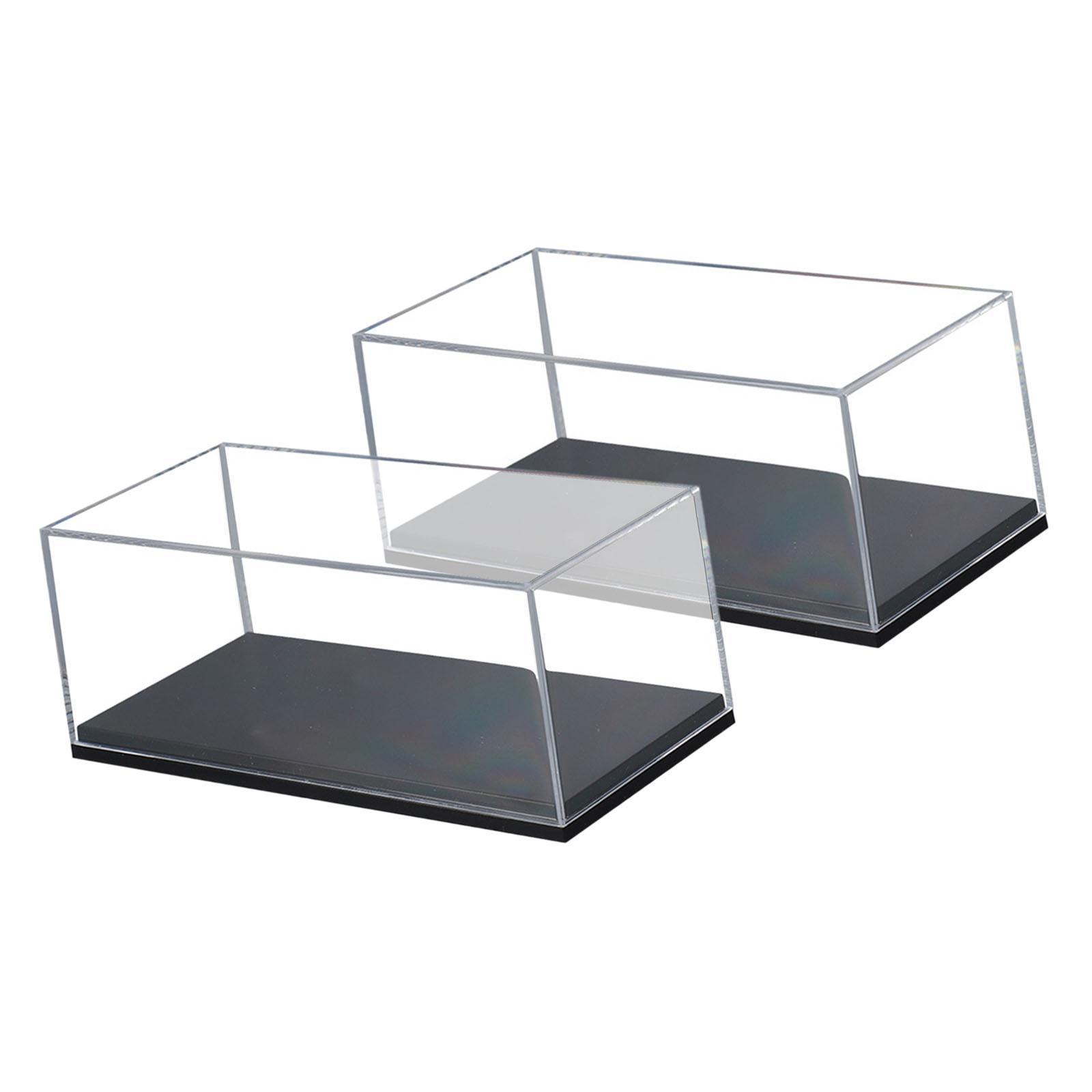 Display Case Acrylic - Clear Dustproof Model Car Display Case