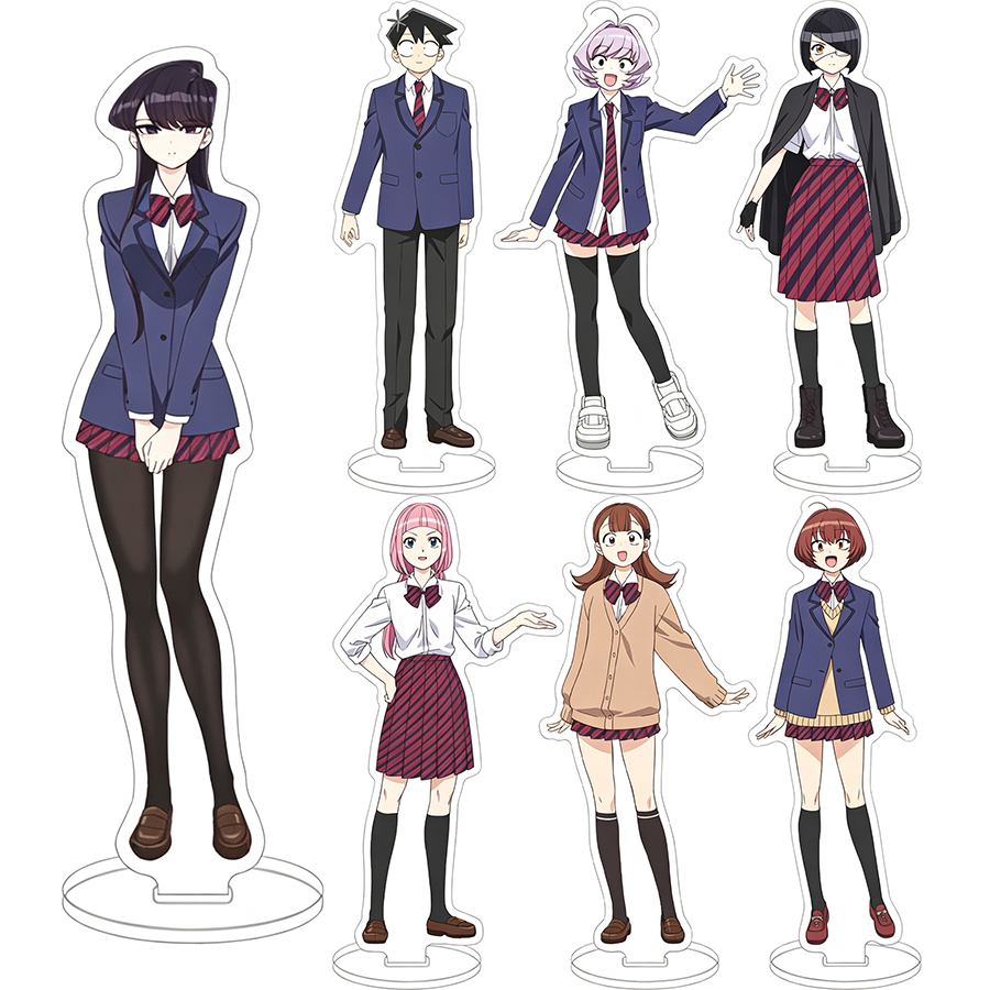Figma Stand Set - 16CM Anime Komi Can't Communicate Figure