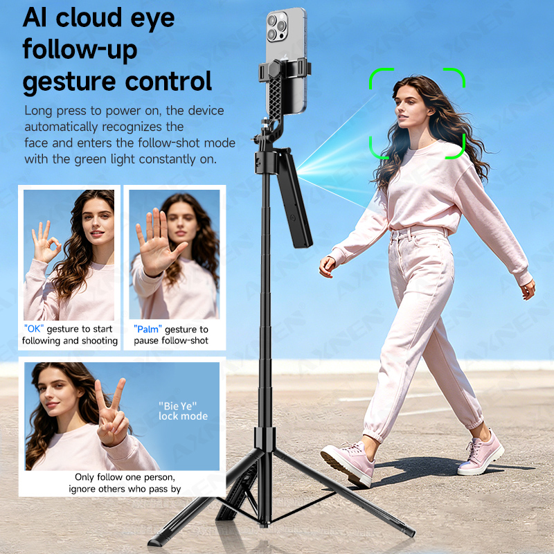 AI Tracking Gimbal Selfie Stic - Pop Display Shelf 评论和价格