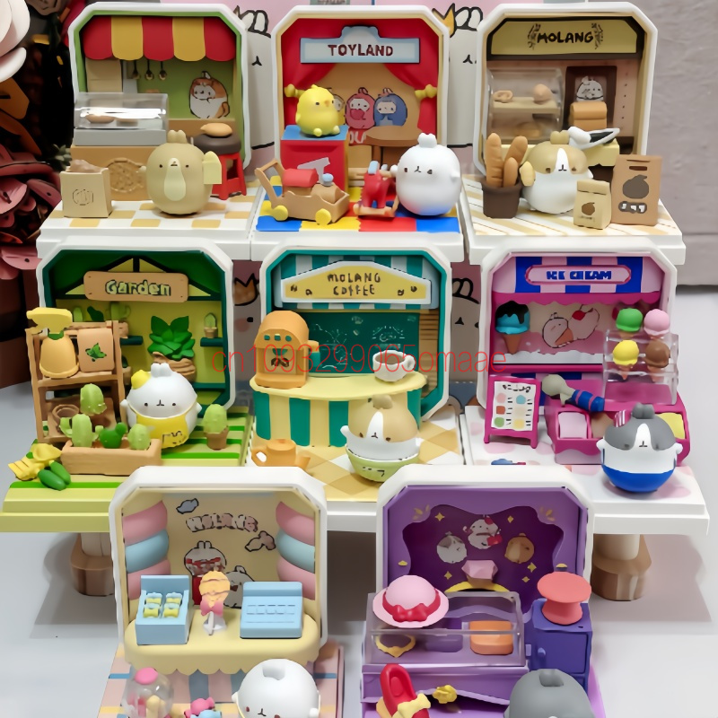 Hot Molang Genuine Super Cute  - Building Block Mini 评论和价格