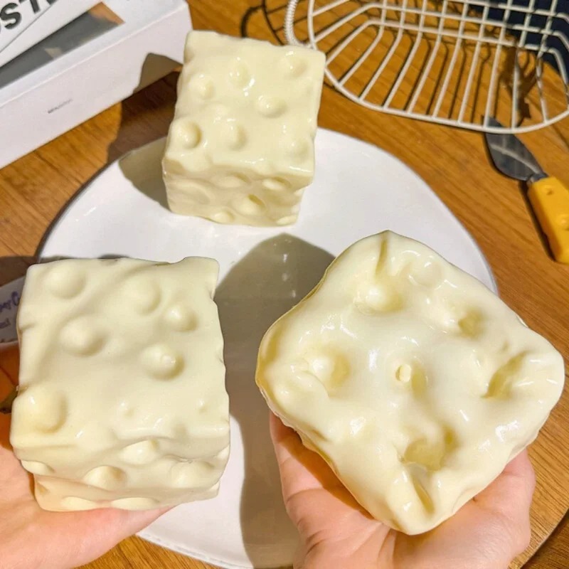 Taba Squishy Cheese Cube Stres - Fidget Cube Original 评论和价格