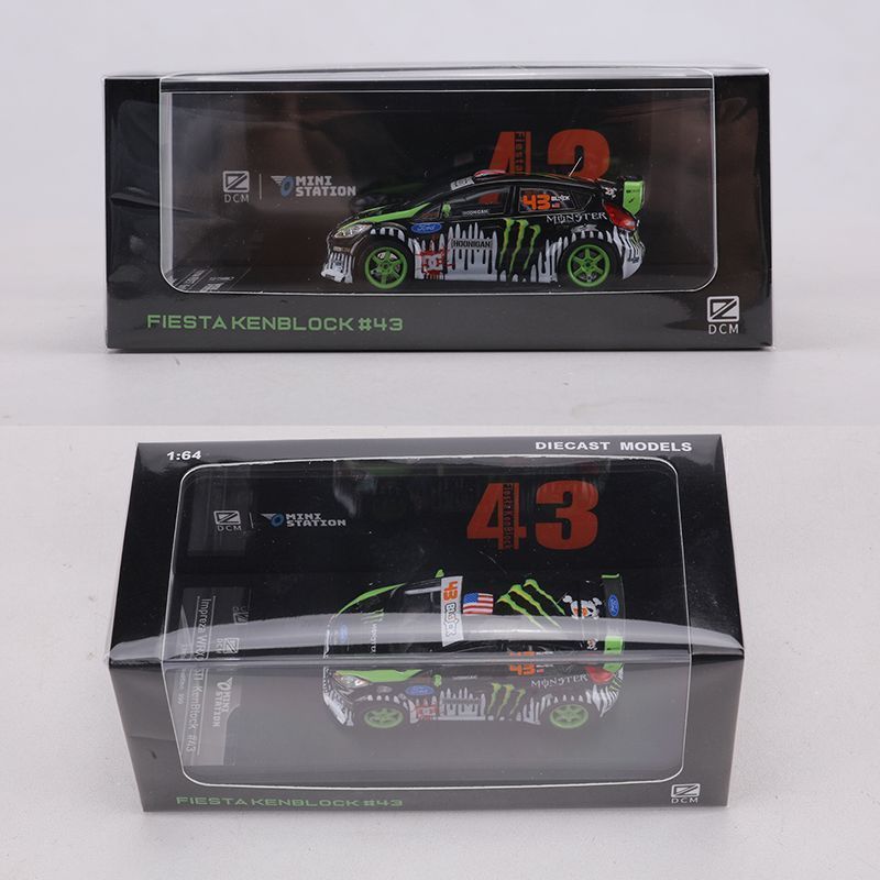 DCM 1/64 Ford Fiesta ST & Focu - Die Cast Car 1 64 评论和价格