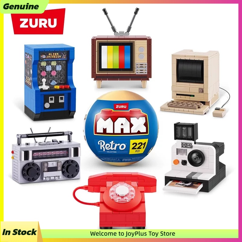 ZURU MAX Retro Series Surprise - Building Block Mini 评论和价格