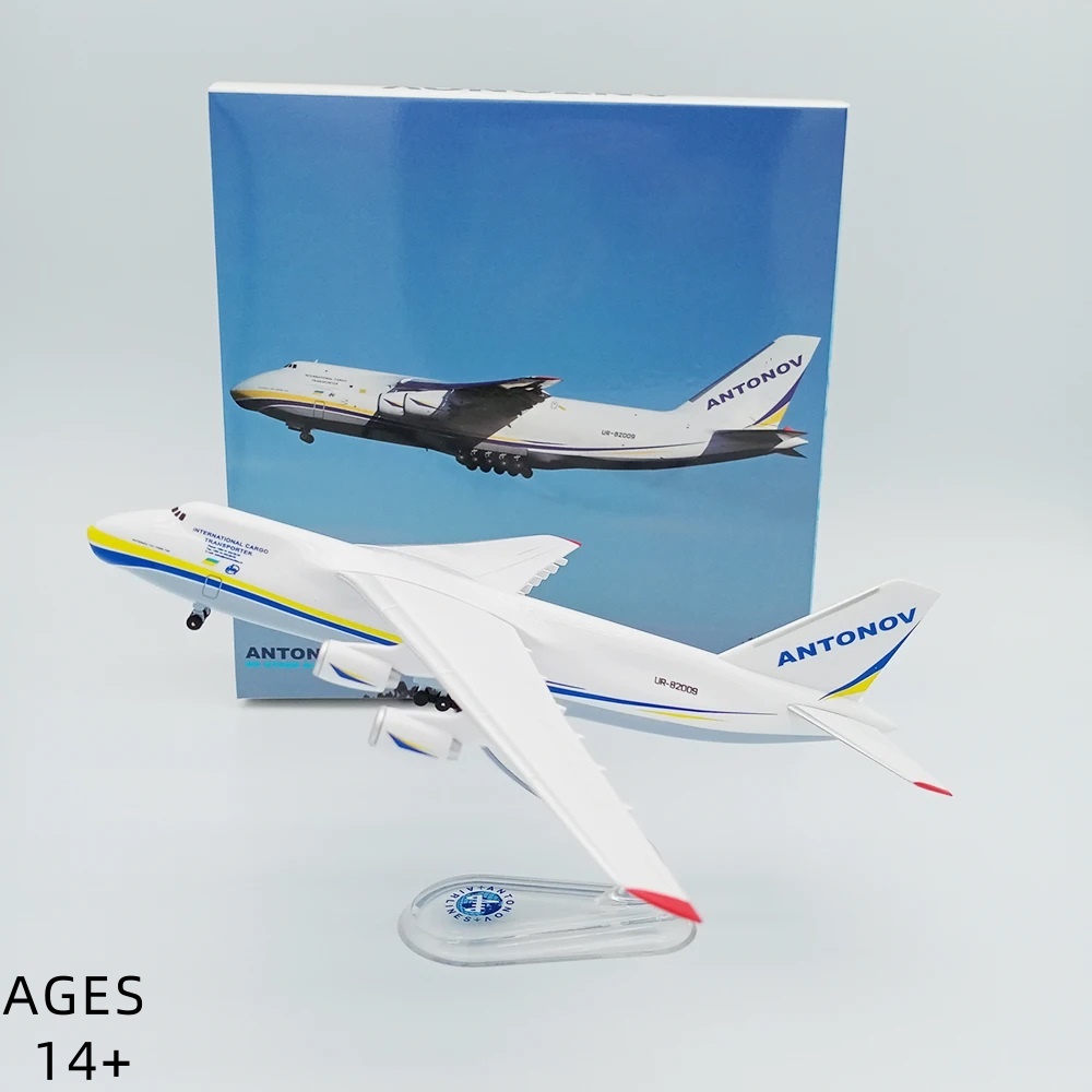 1:400 Scale Antonov An-124 Tra - Model Airplane Plastic 评论和价格