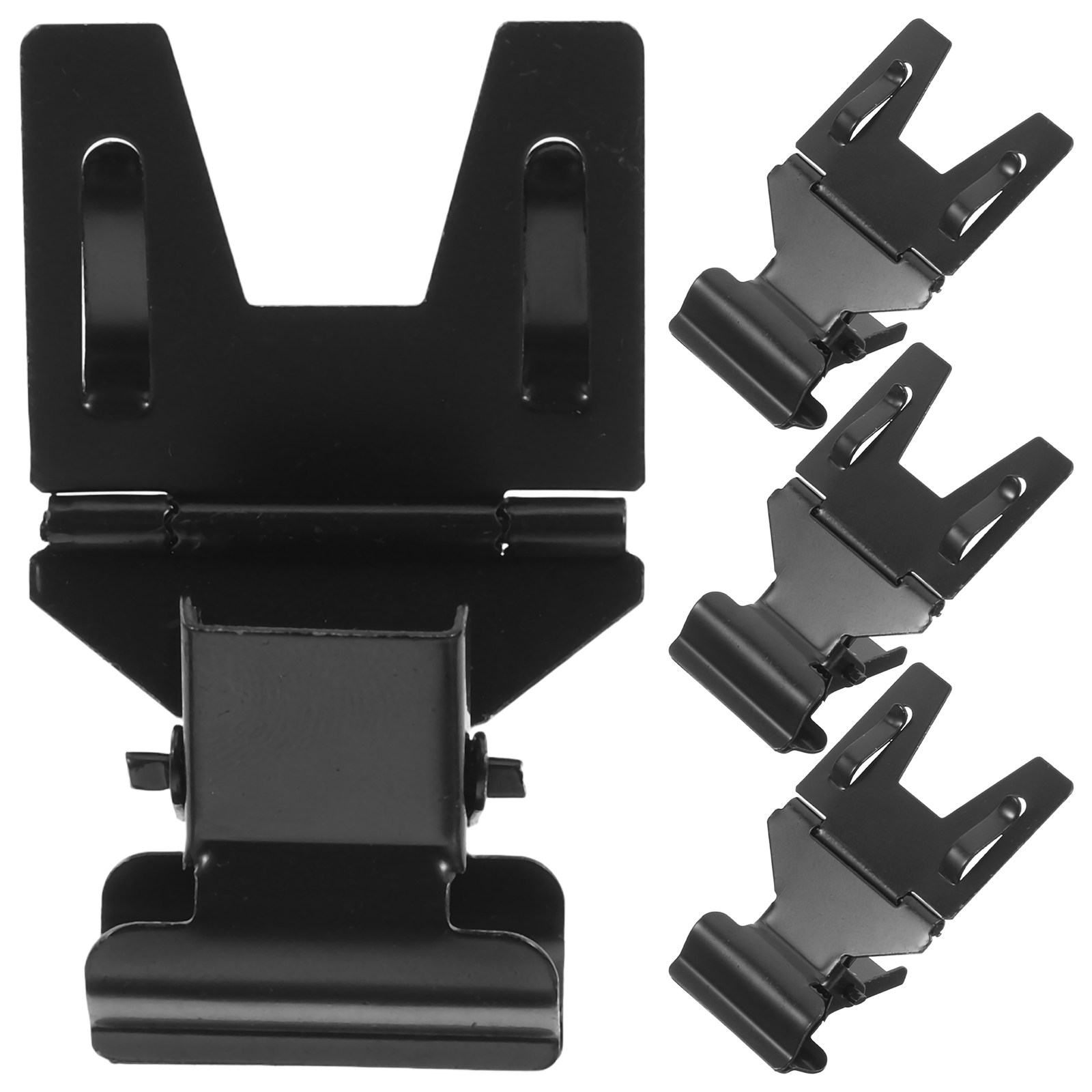 4Pcs Sleek Metal Price Tag Cli - Pop Display Shelf 评论和价格
