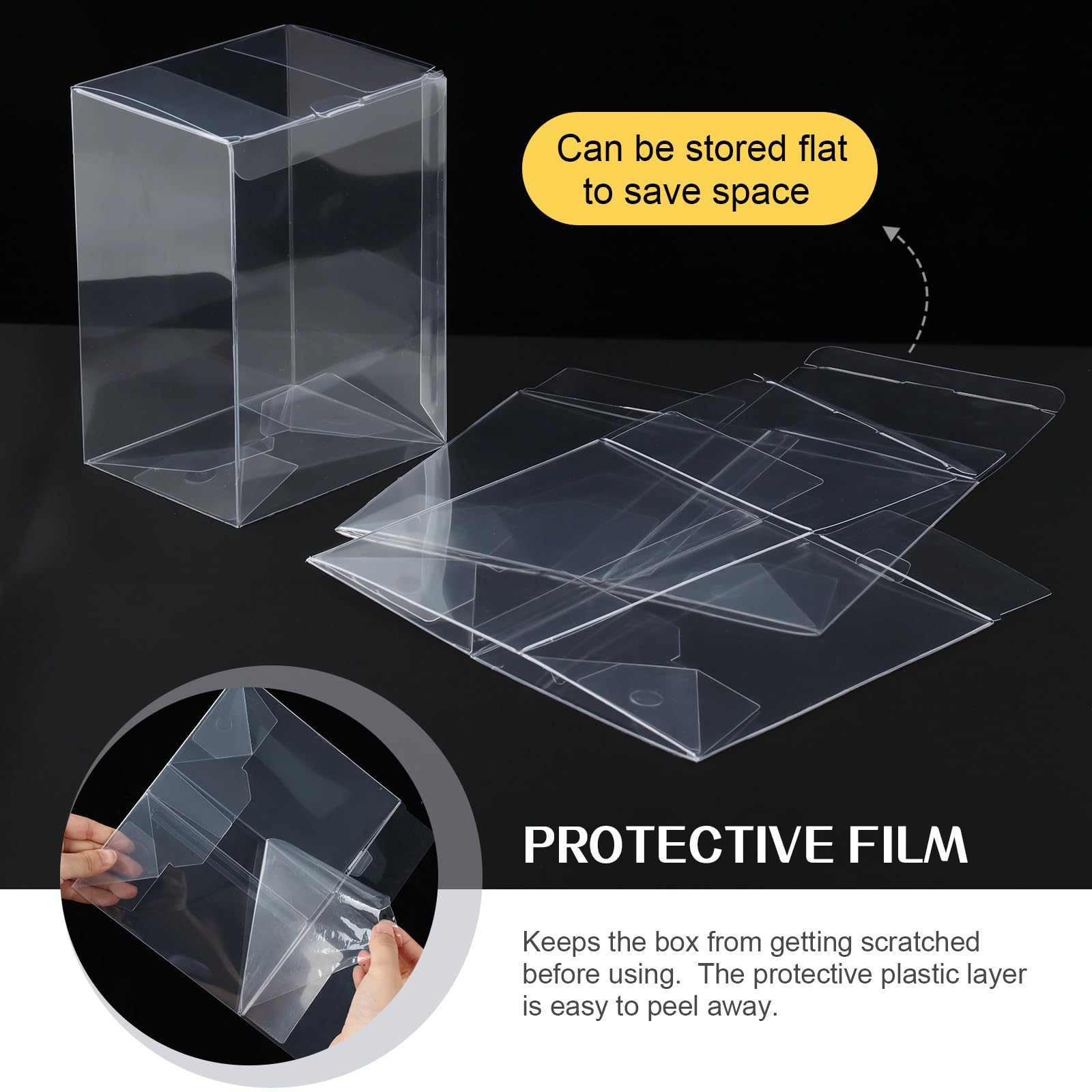 Clear Display Case Compatible  - Funko Pop Protector 评论和价格