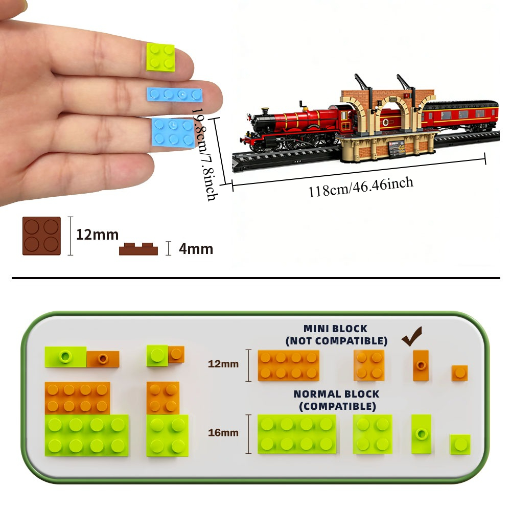 Express Train Station  Mini Bu - Building Block Mini 评论和价格