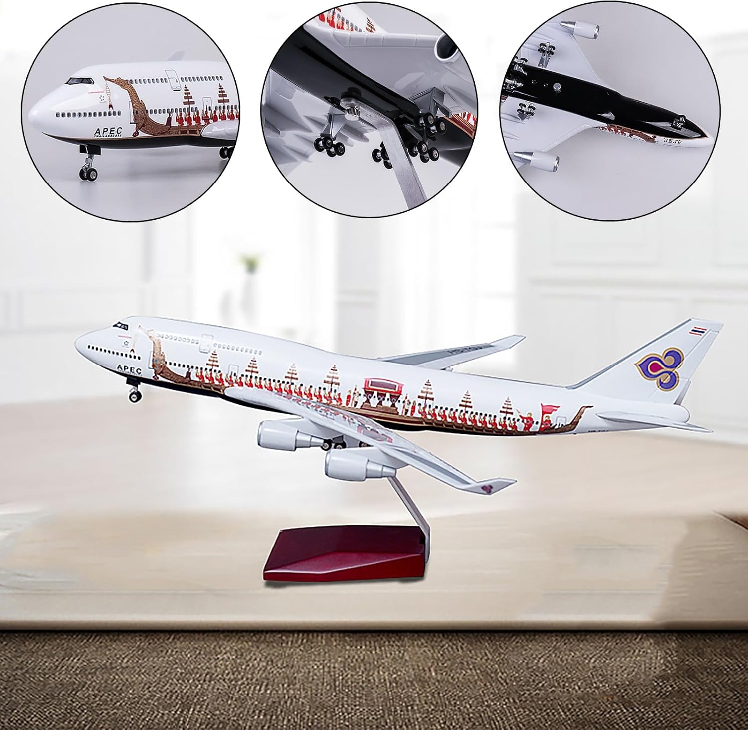 47cm Toys Airplane Scale 1:150 - Model Airplane Plastic 评论和价格