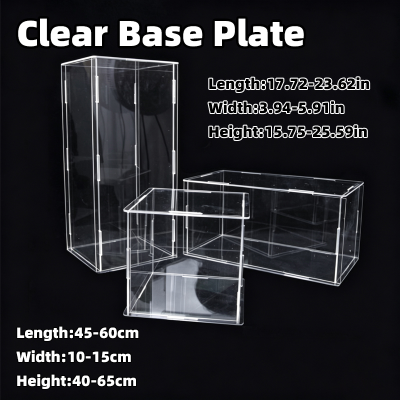 Self-assembly Full Clear Acryl - Display Case Acrylic 评论和价格
